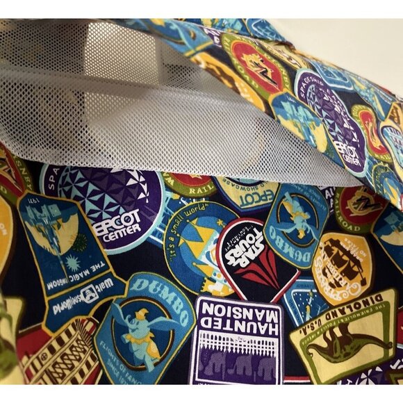 Disney Theme Parks Attraction & Rides Men’s Button Down Shirt XL - Picture 9 of 16